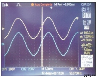 快切eps應(yīng)急電源波形圖片
